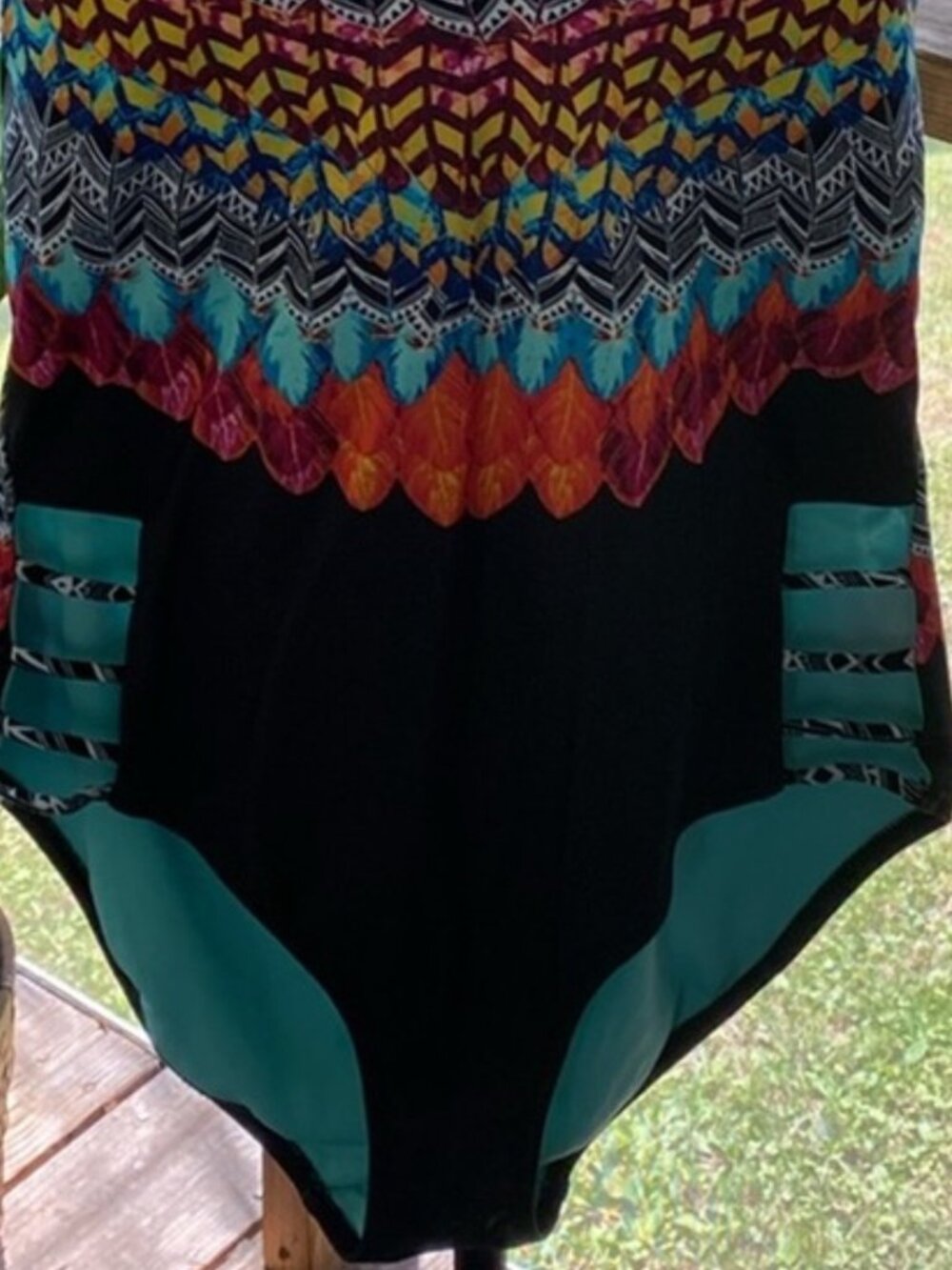 Collections By Catalina Women One-Piece Swimsuit Multi Color Wireless S L Holter